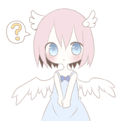 [LINEスタンプ] fuwa-fuwa angel