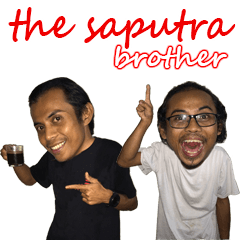 [LINEスタンプ] The Saputra Brothers