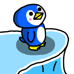 [LINEスタンプ] ペンギンの"ぺんぎんっち"