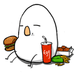 [LINEスタンプ] Egg junior