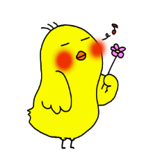 [LINEスタンプ] ぽちゃっとおかめどり