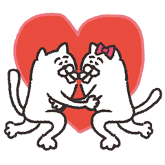 [LINEスタンプ] でっぱ猫