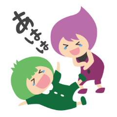 [LINEスタンプ] とくしまフレンズ
