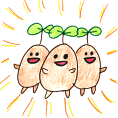 [LINEスタンプ] アボカド達