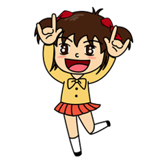 [LINEスタンプ] Nene the girl