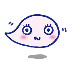 [LINEスタンプ] おばけ風 スゥちゃん