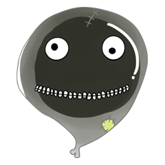 [LINEスタンプ] NuttyBalloon