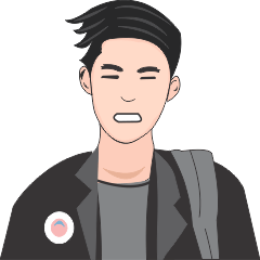 [LINEスタンプ] Story of college student from Makassar
