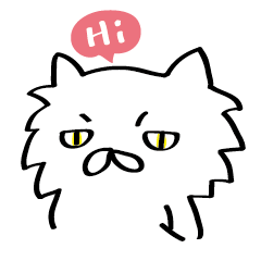 [LINEスタンプ] hi hi Chinchilla::