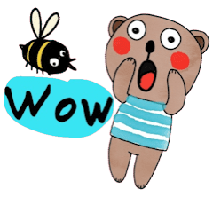 [LINEスタンプ] Bear (Animated)