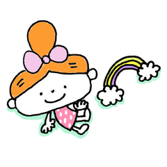 [LINEスタンプ] あのこちゃんスタンプ