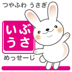 [LINEスタンプ] いぶうさ めっせーじ