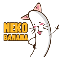 [LINEスタンプ] Neko Banana By.Masokissm