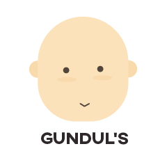 [LINEスタンプ] Gundul's
