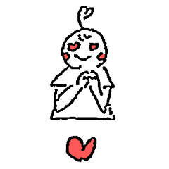 [LINEスタンプ] まるいひとびと