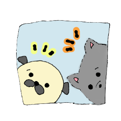 [LINEスタンプ] らんまる ぴーすけ