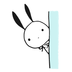 [LINEスタンプ] Weitan rabbit