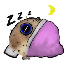 [LINEスタンプ] Puffer Fish Hao-Hao