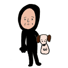 [LINEスタンプ] ピタッと服の山田さん