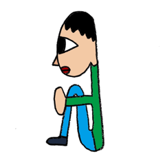 [LINEスタンプ] たいそうずわり君スタンプ