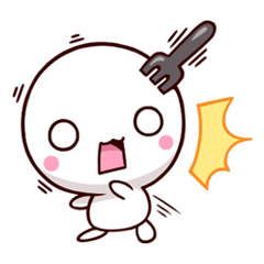 [LINEスタンプ] Unidentified Food - Puchi