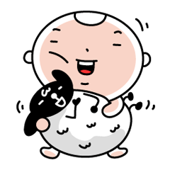 [LINEスタンプ] Alfred ＆ Dubi-Duba