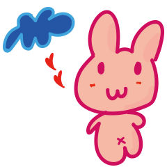 [LINEスタンプ] cute rabbit cute rabbit cute rabbit