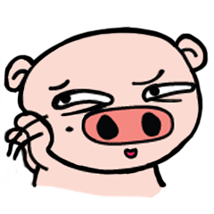[LINEスタンプ] Jid Jid Pig Boy