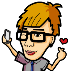 [LINEスタンプ] I'm handsome - meet for the first time