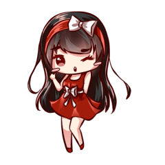 [LINEスタンプ] Lady Icha