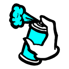 [LINEスタンプ] Let's Graffiti