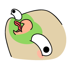 [LINEスタンプ] foolish ducky