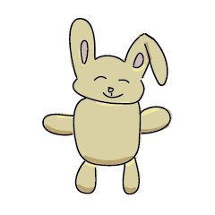 [LINEスタンプ] DailyLife(I) of Sky Rabbit