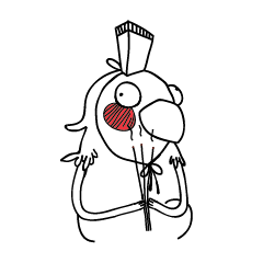 [LINEスタンプ] coco bird 