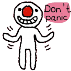 [LINEスタンプ] Red Nose (Animated) Eng