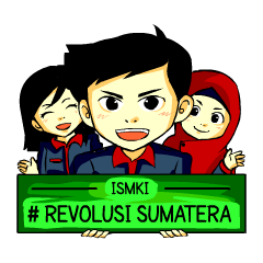 [LINEスタンプ] ISMKI Revolusi Sumatera