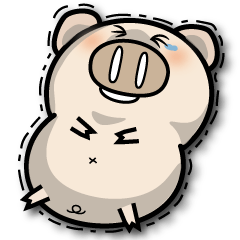 [LINEスタンプ] 87 Pig part 2