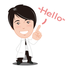 [LINEスタンプ] Dr. Hsieh Care about you