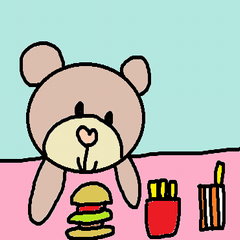 [LINEスタンプ] かわいい日常会話スタンプ133