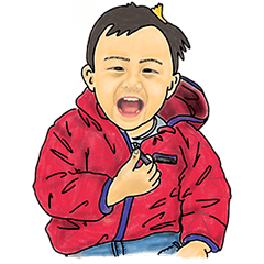 [LINEスタンプ] 翔くんの在日生活