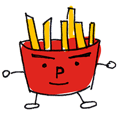 [LINEスタンプ] Mechakucha potato man