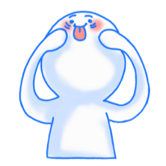 [LINEスタンプ] かわいいビッグヘッド
