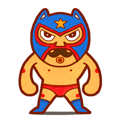 [LINEスタンプ] So happy Kamen