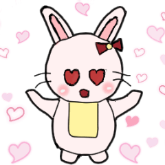 [LINEスタンプ] Bunny sister