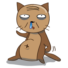 [LINEスタンプ] another cat uncle