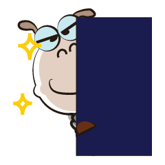 [LINEスタンプ] Active Life of Very Funny White Sheepの画像（メイン）