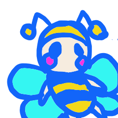 [LINEスタンプ] ハチ(cute)