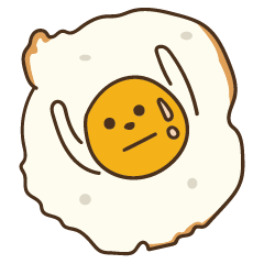 [LINEスタンプ] Eggs are very good for you