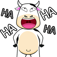 [LINEスタンプ] Khaitun cow the animation [Go Inter]