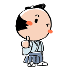 [LINEスタンプ] Osamuraisan Osamuraisan